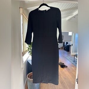 A.L.C. Classic Black 3/4 Long Sleeve Dress